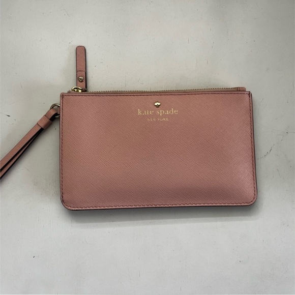 kate spade Handbags - Kate Spade Pink Wristlet Wallet